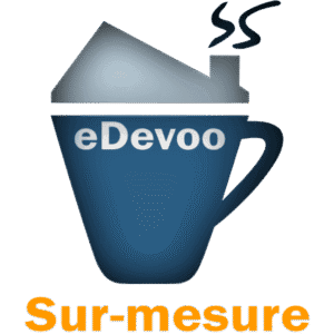 Logo eDevoo – Gestion sur mesure