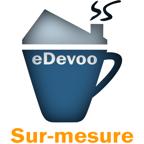 Logo eDevoo – Gestion sur mesure