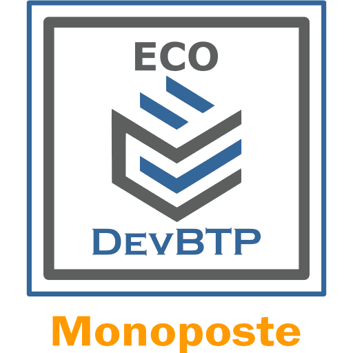 Logo EcoDevBTP – Logiciel BTP Monoposte