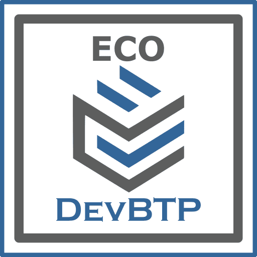 logo du produit logiciel EcoDevBTP