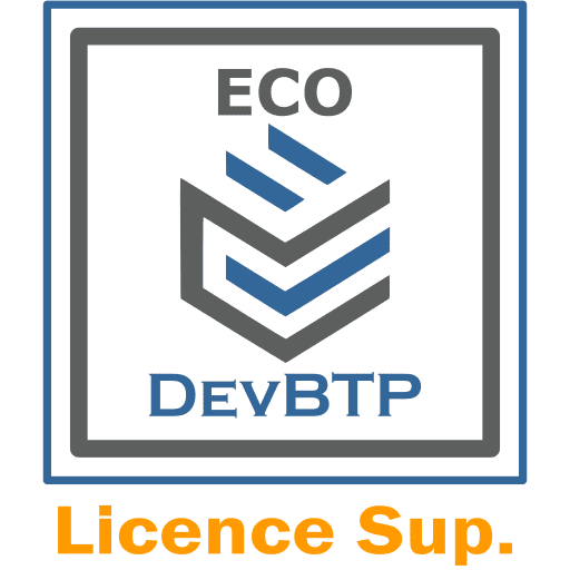 Logo EcoDevBTP – Licence supplémentaire Réseau